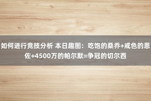 如何进行竞技分析 本日趣图：吃饱的桑乔+戒色的恩佐+4500万的帕尔默=争冠的切尔西